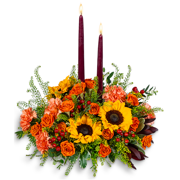 Citrine Celebration Centerpiece
