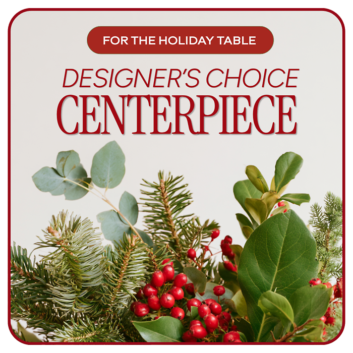 Designer\'s Choice Christmas Centerpiece