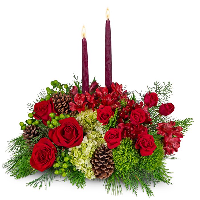 Holiday Pinegrove Centerpiece