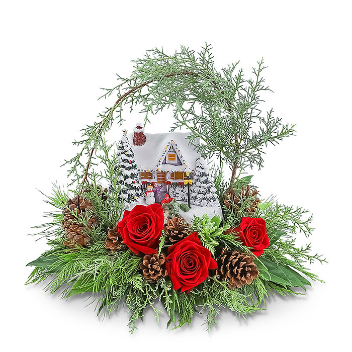Thomas Kinkade\'s Hero\'s Welcome Centerpiece