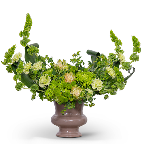 Tranquil Oasis Crescent Urn