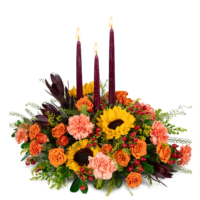 Citrine Bounty Centerpiece